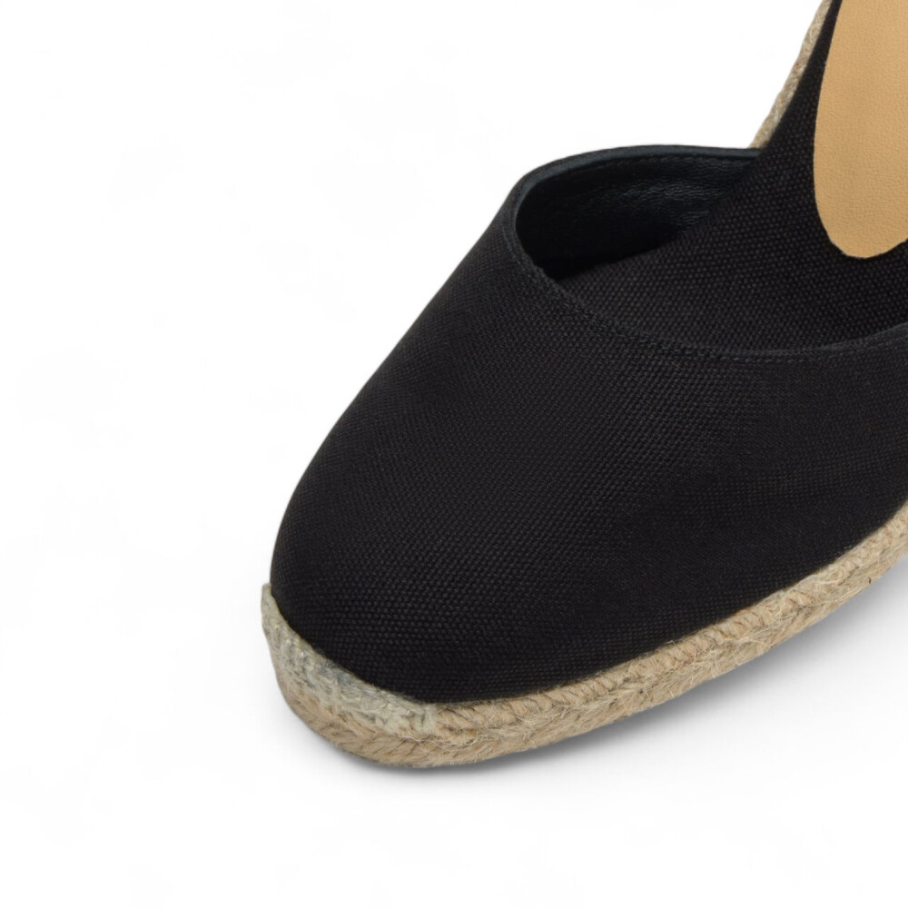 Sandale negre Carina 8/001 105