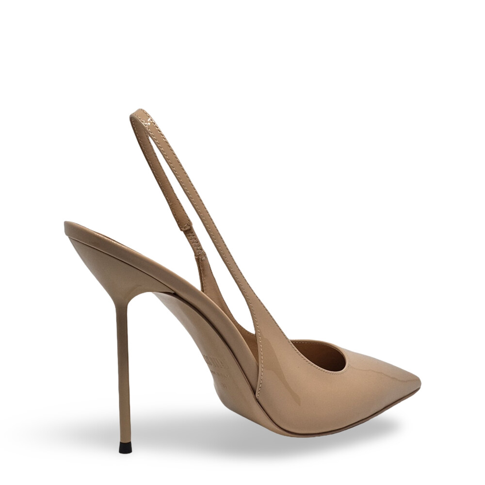 Pantofi slingback Lidia bej 102