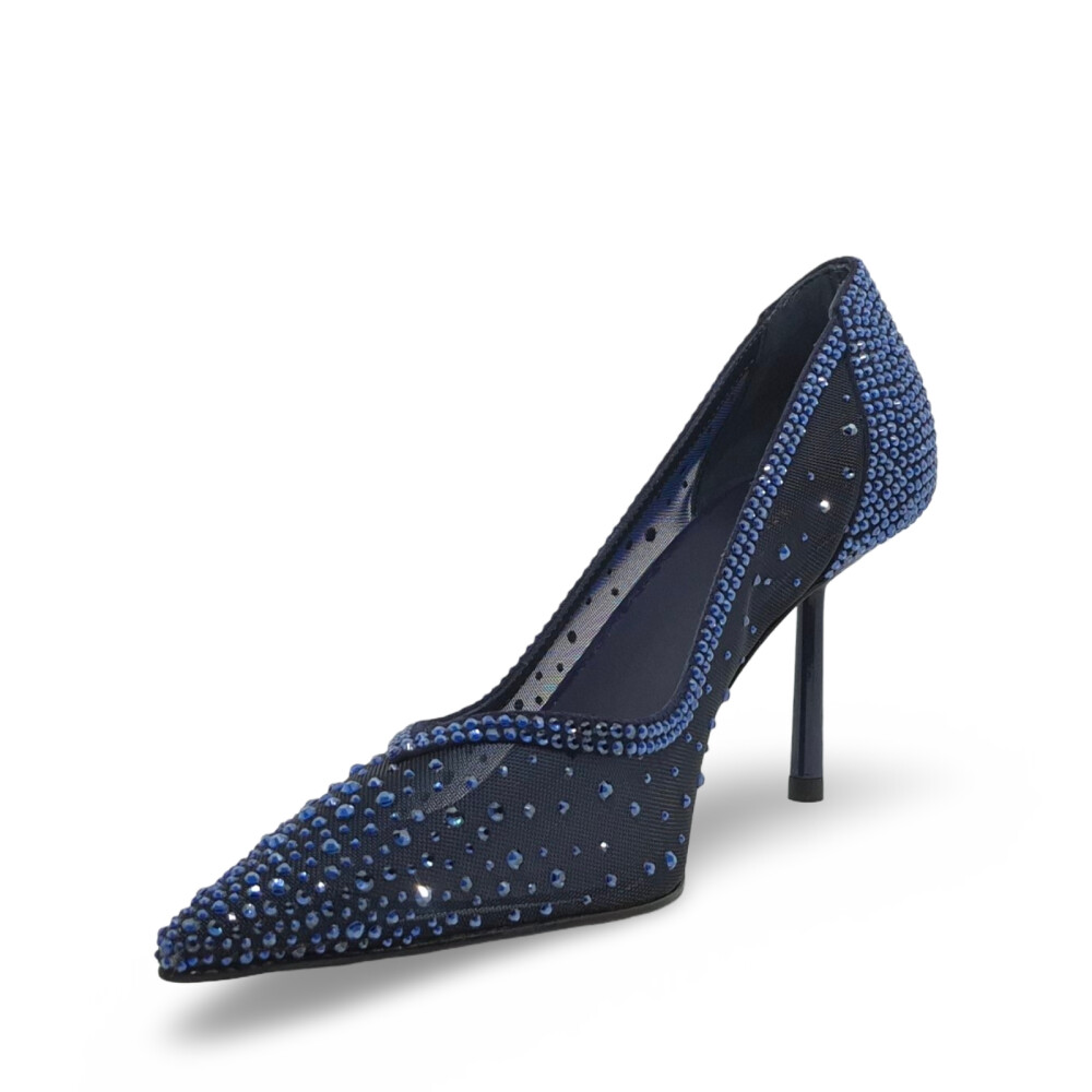Pantofi albastri Gilda 102