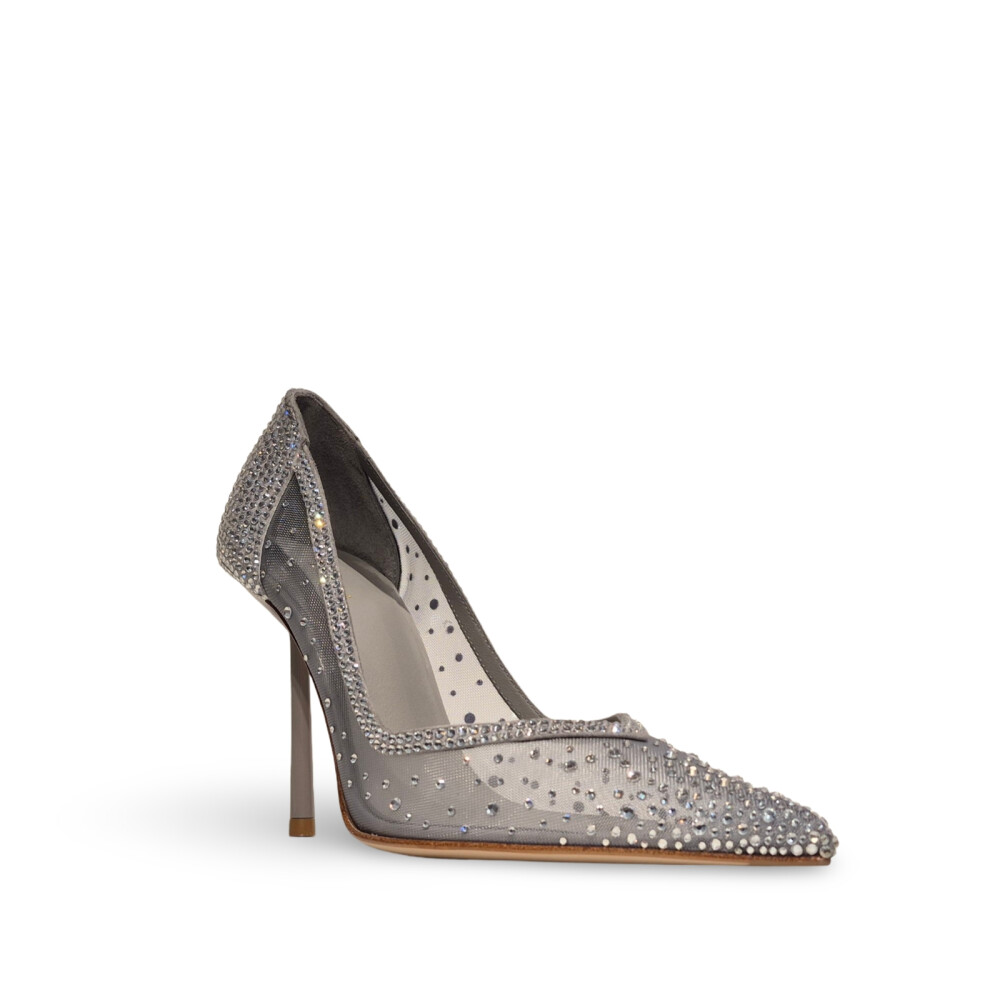 Pantofi Nicole argintii 102