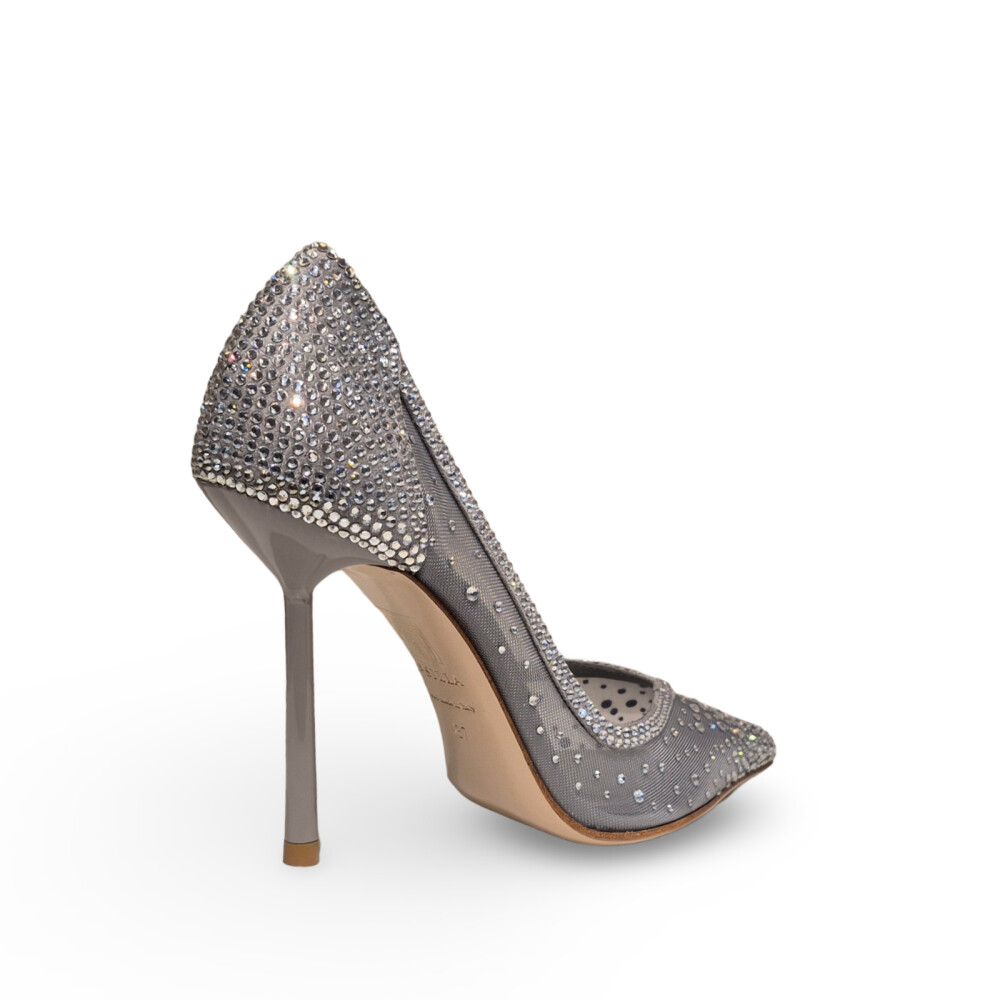 Pantofi Nicole argintii 102