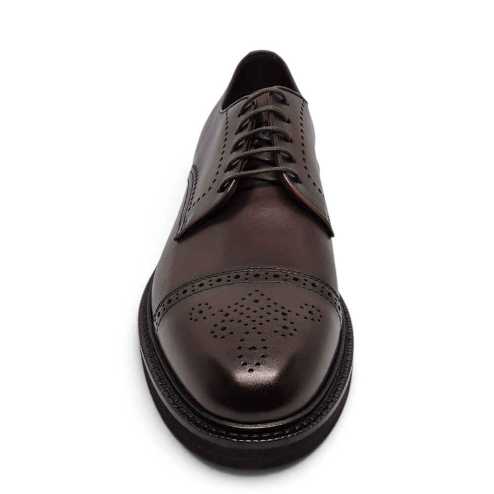 Pantofi Derby 82218 PV maro 202