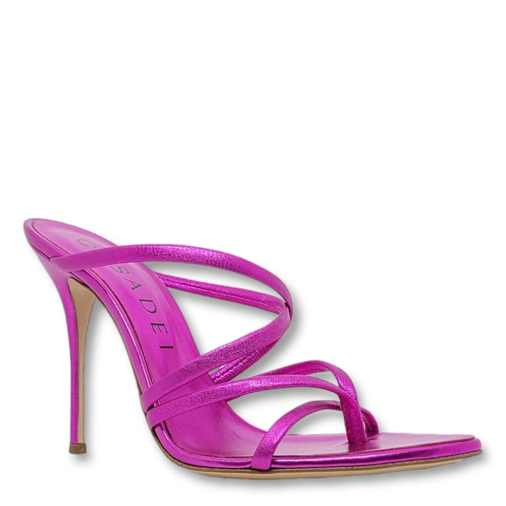 Sandale roz fuchsia 