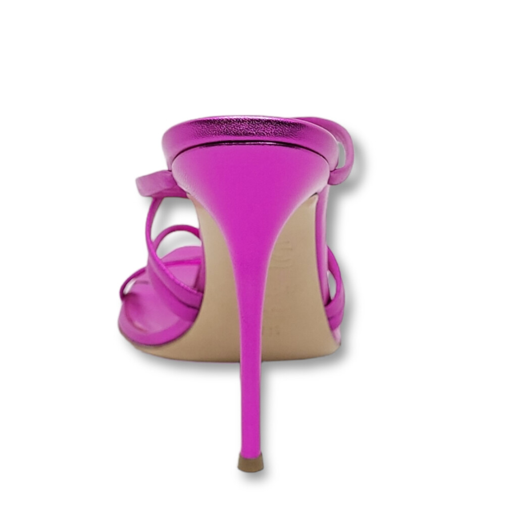 Sandale roz fuchsia 