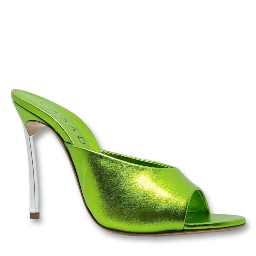 Sandale Blade verde metalizat 