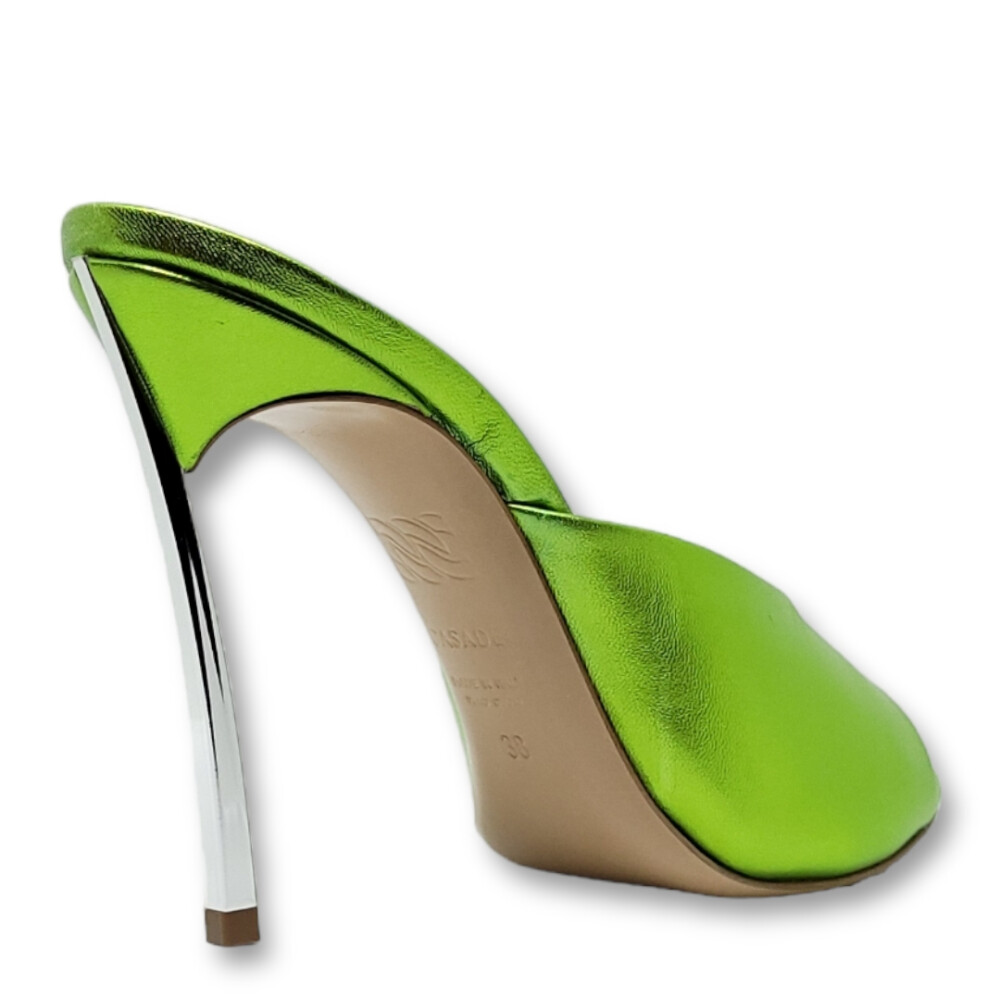 Sandale Blade verde metalizat 