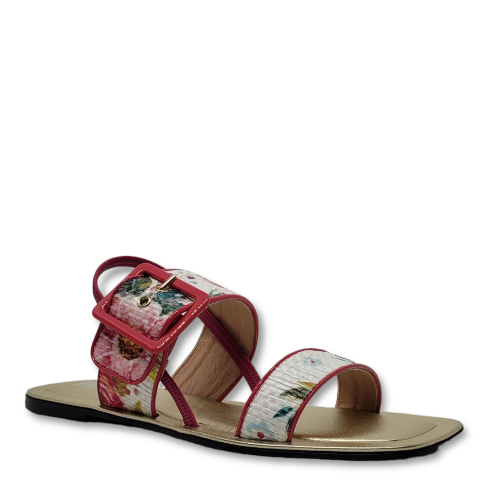 Sandale cu print floral