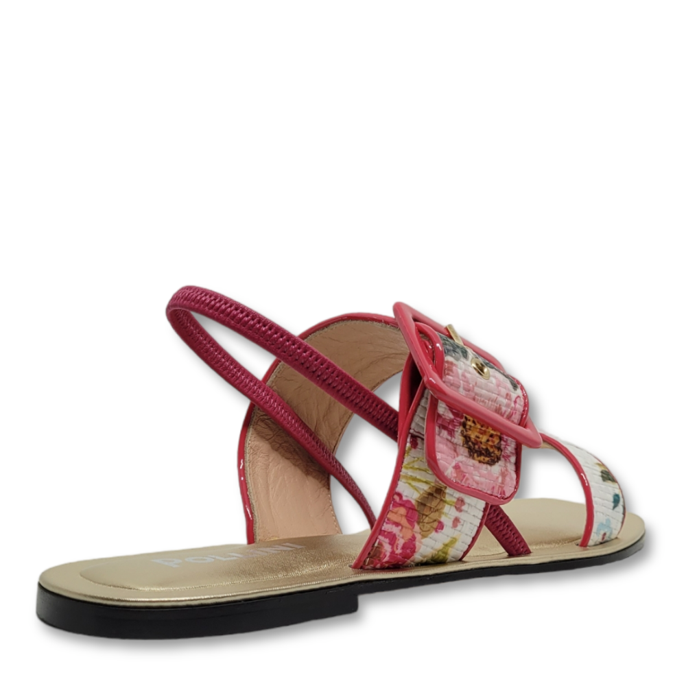 Sandale cu print floral