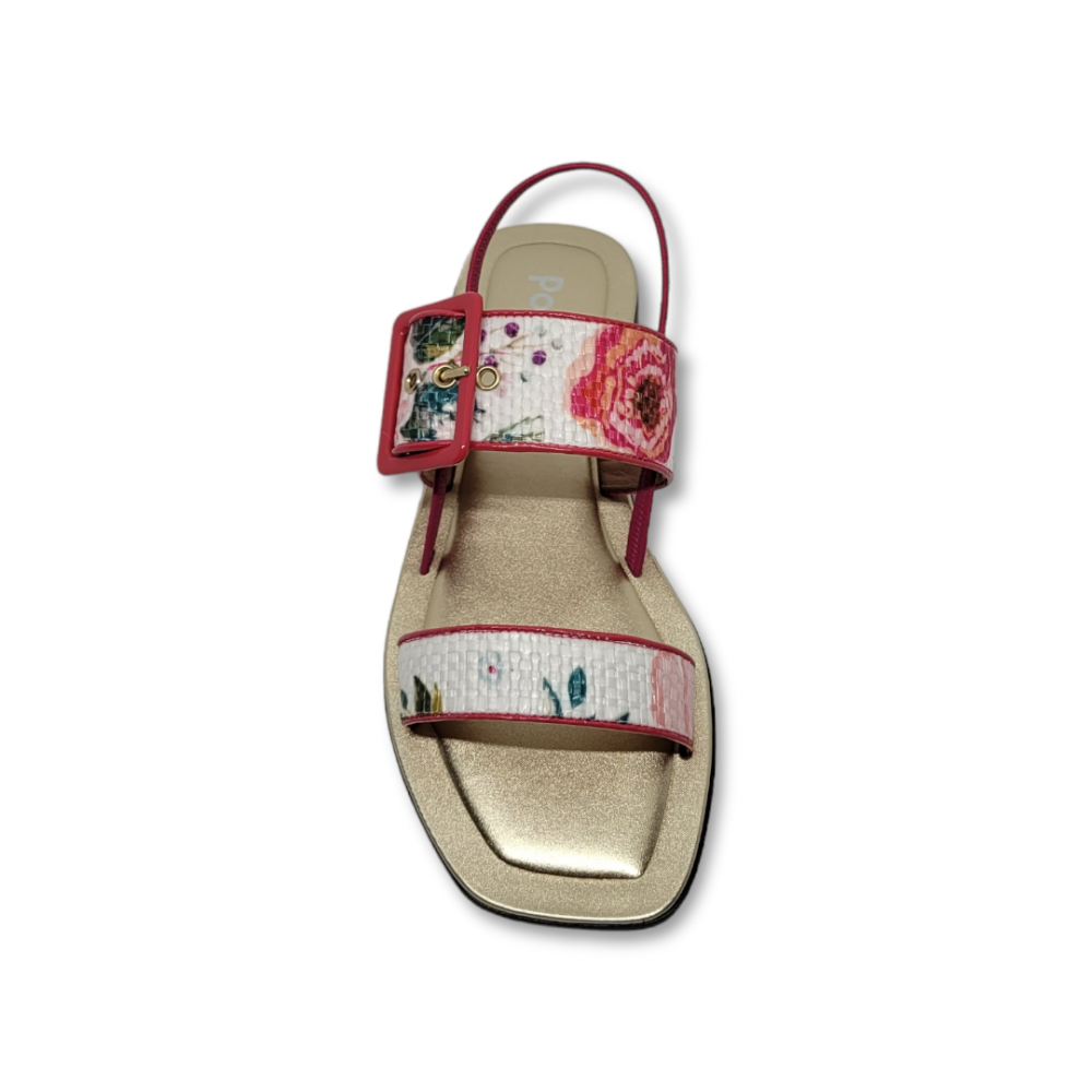 Sandale cu print floral