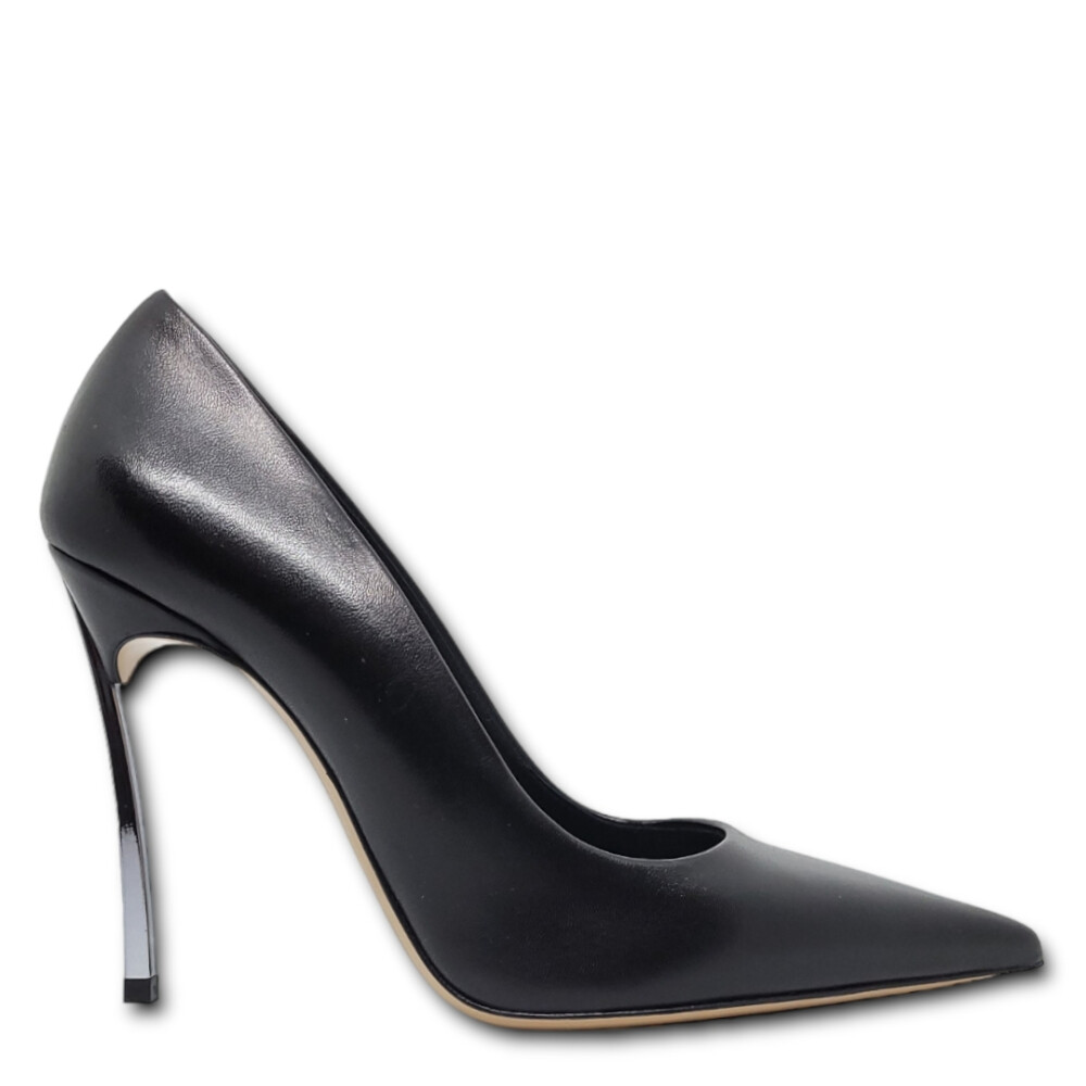 Pantofi Blade negri din piele naturala