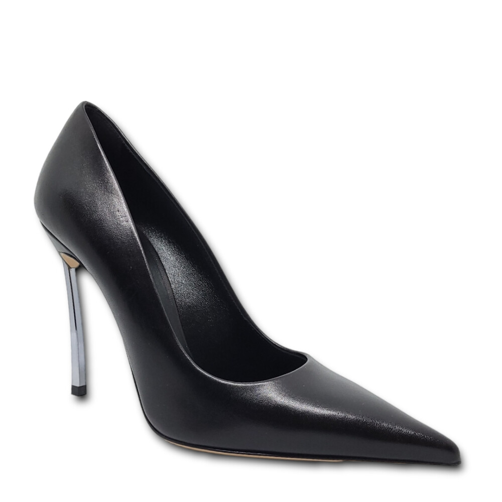 Pantofi Blade negri din piele naturala