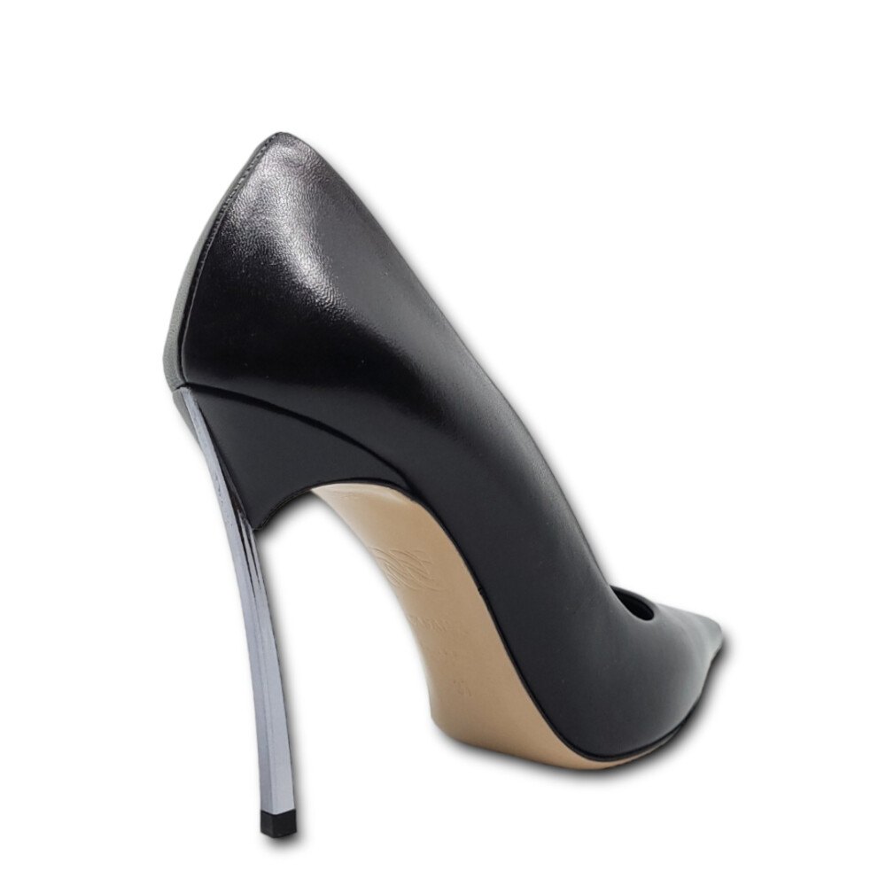 Pantofi Blade negri din piele naturala