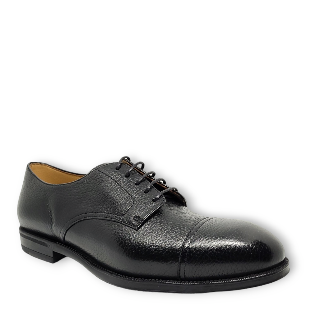 Pantofi Derby negri 74203