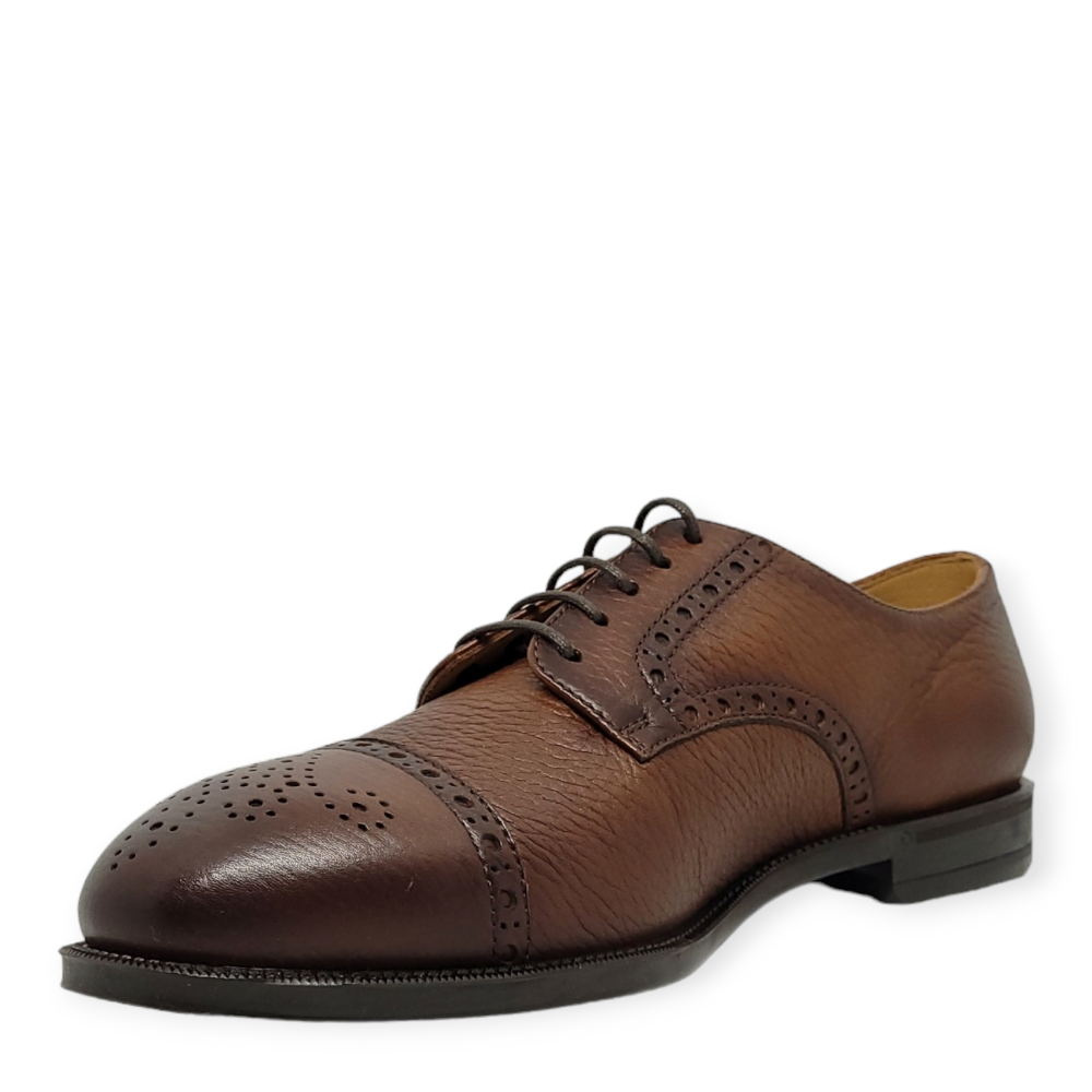 Pantofi Derby maro 74200