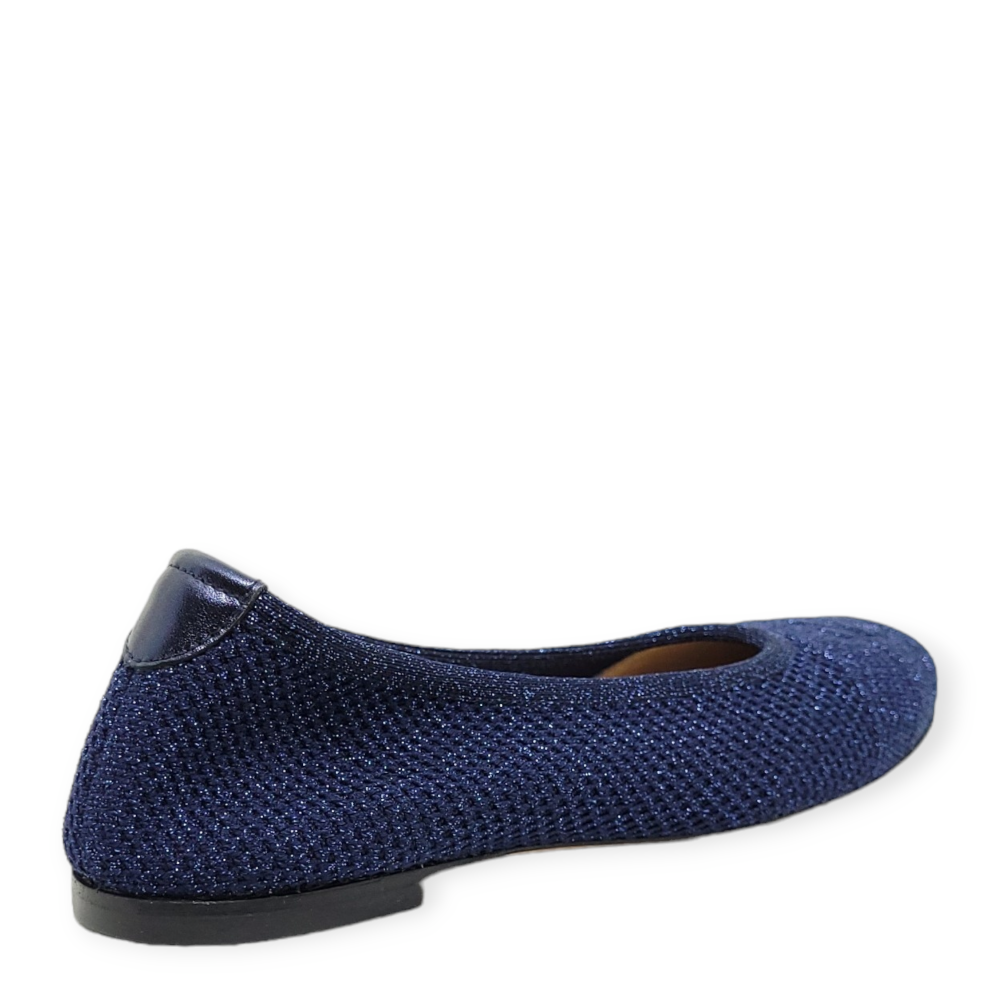 Balerini albastri cu glitter 214
