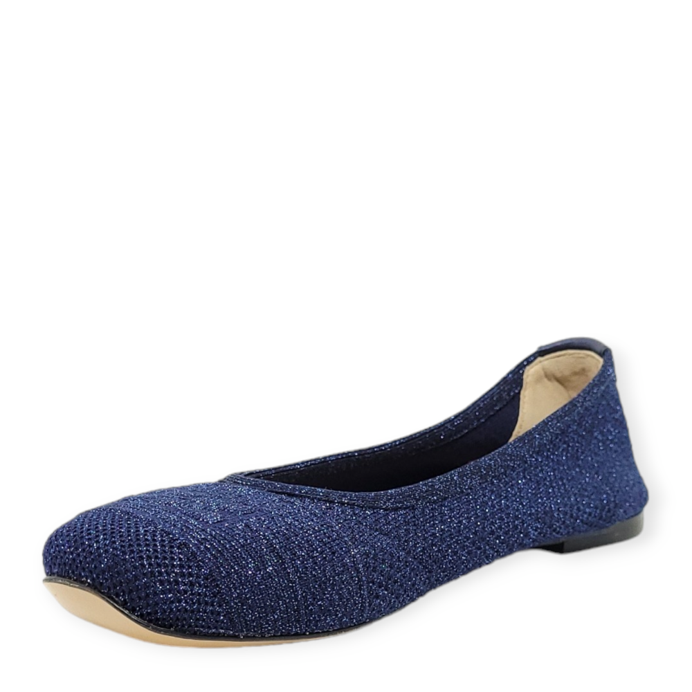 Balerini albastri cu glitter 214