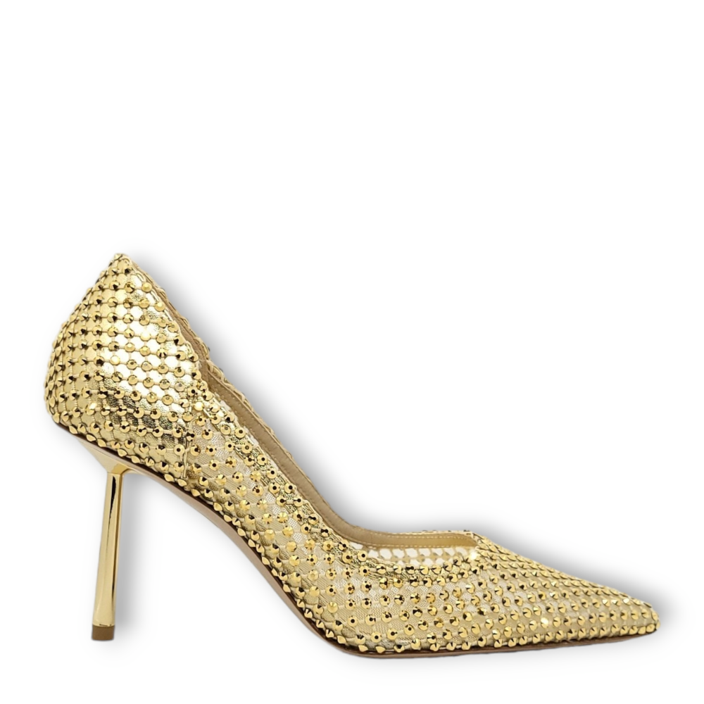 Pantofi Gilda Gold