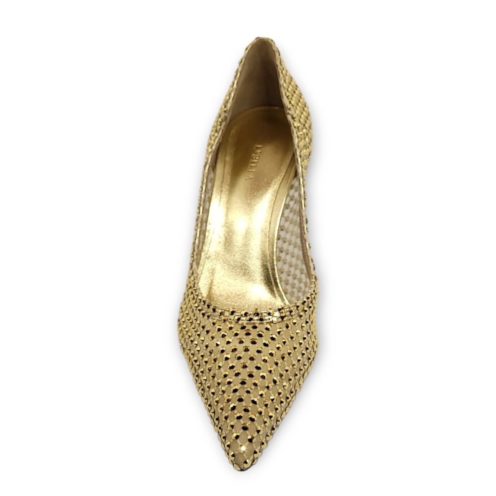 Pantofi Gilda Gold