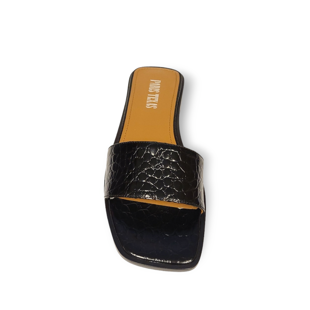Papuci Paris Black