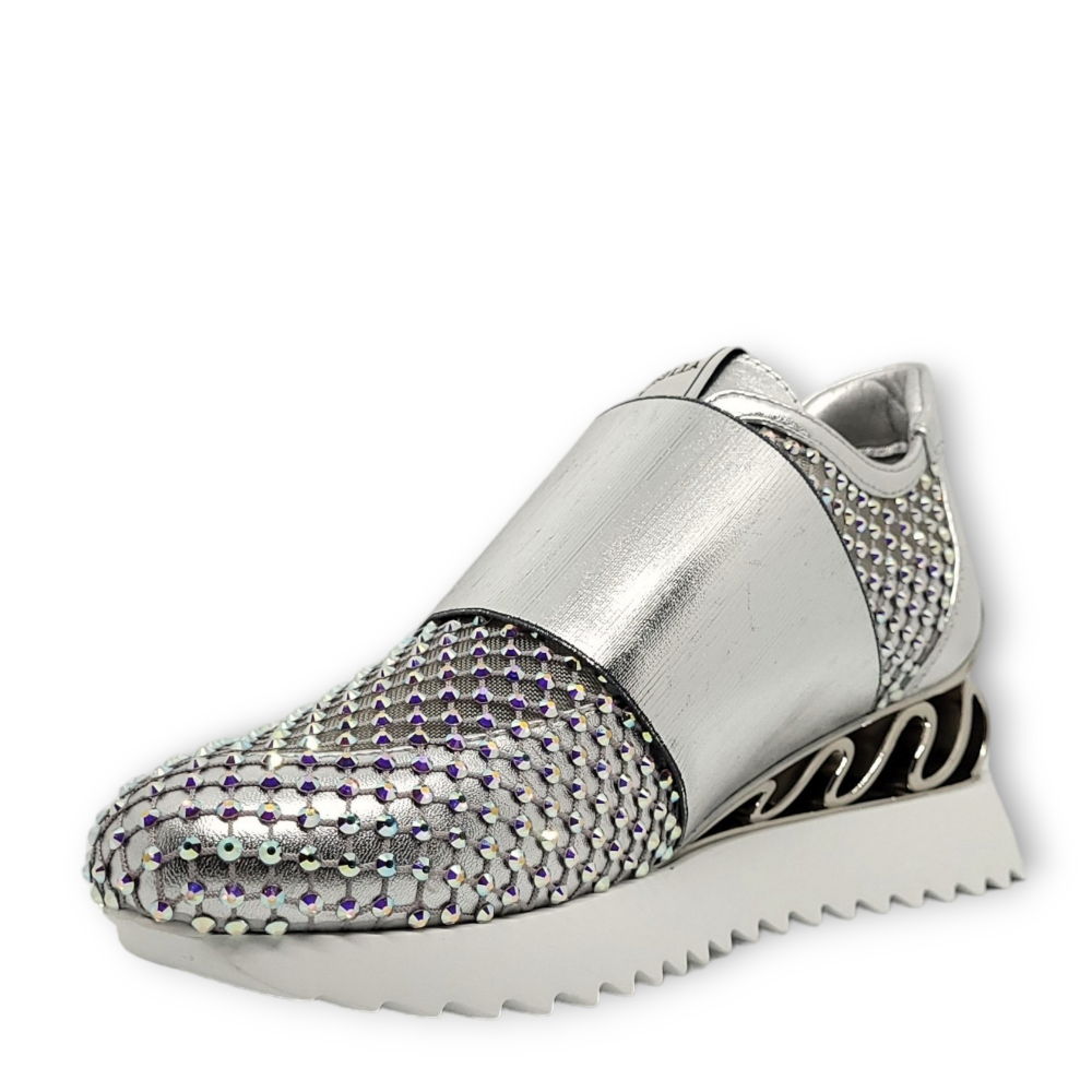 Sneakers Gilda Running argintii
