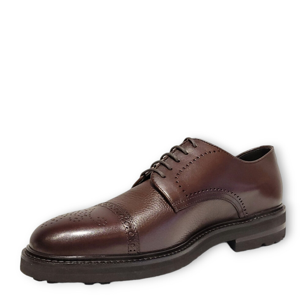 Pantofi Derby maro 82218