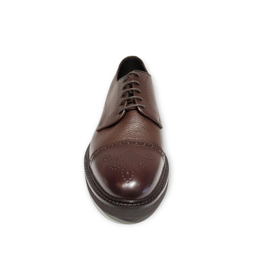 Pantofi Derby maro 82218
