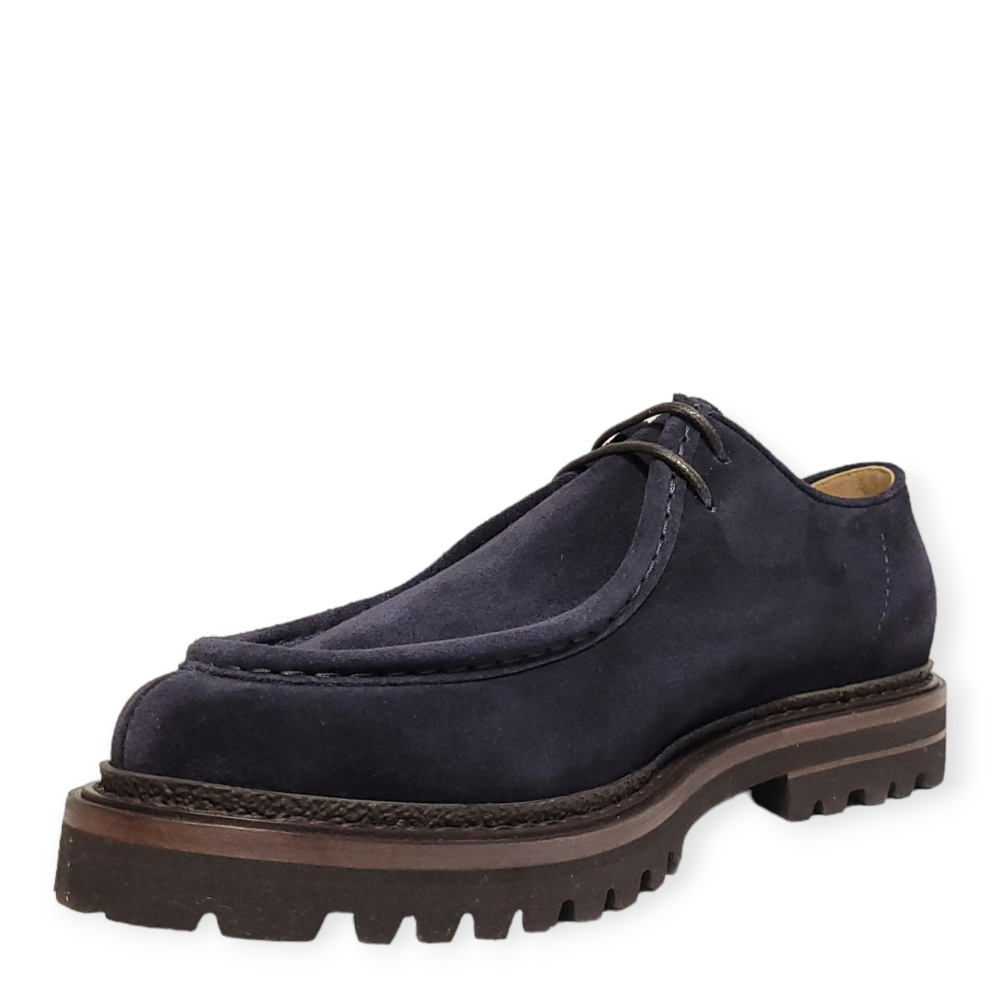 Pantofi Derby bleumarin 84200