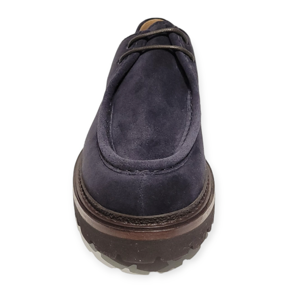 Pantofi Derby bleumarin 84200