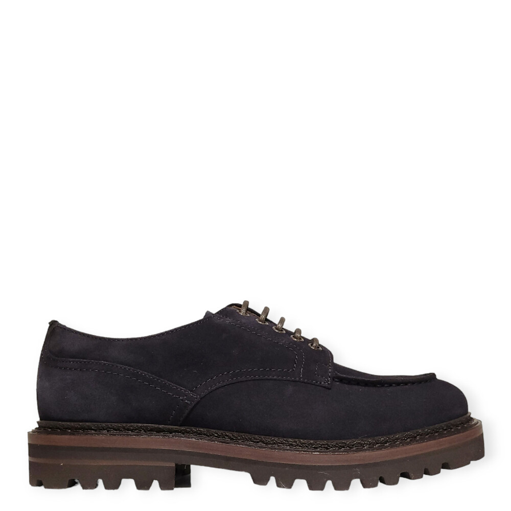 Pantofi Derby bleumarin 83211