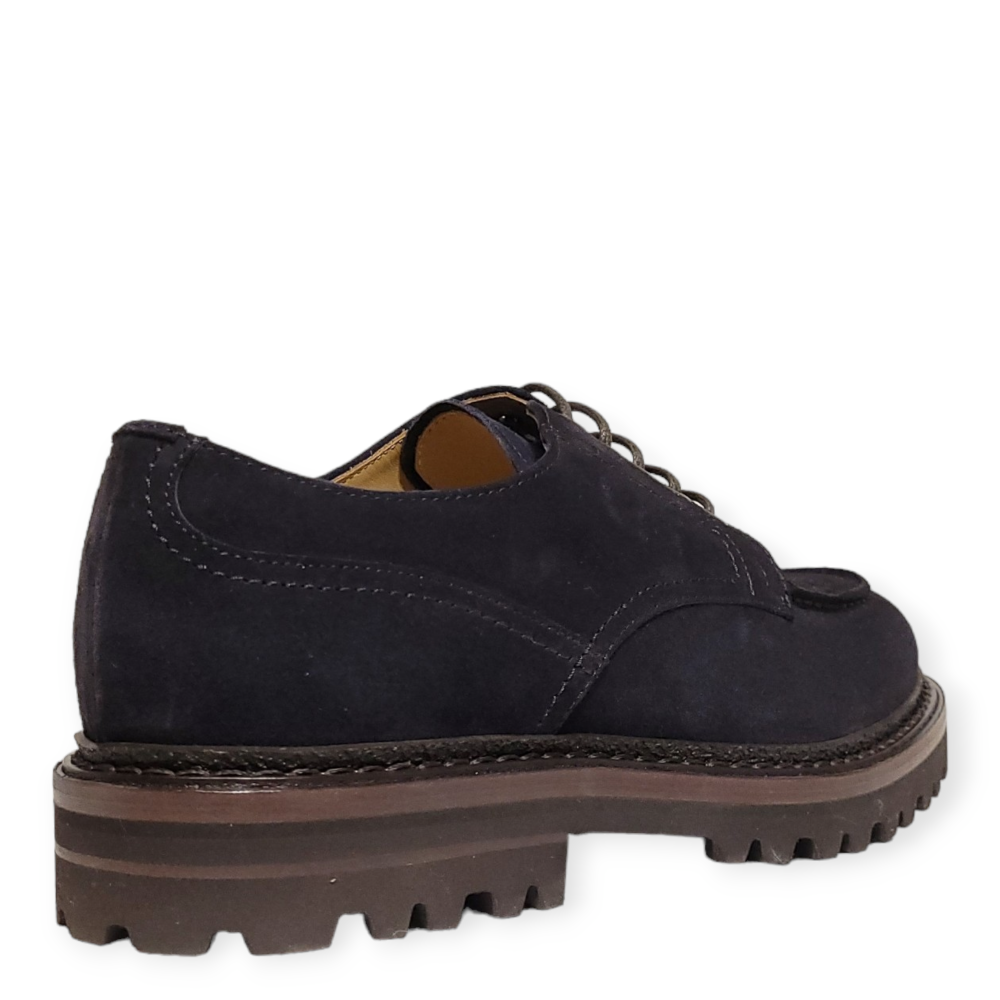 Pantofi Derby bleumarin 83211