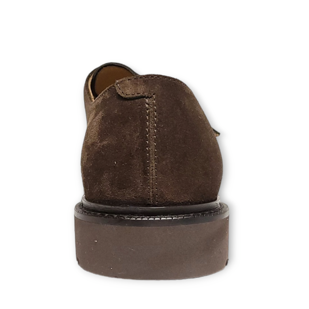 Pantofi Monk Strap maro 84208