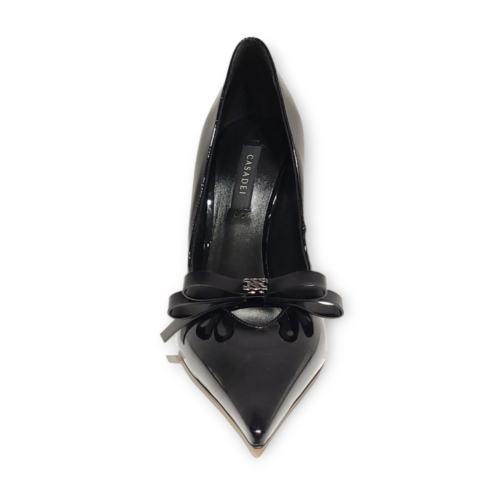 Pantofi Juliet Scarlet negri 