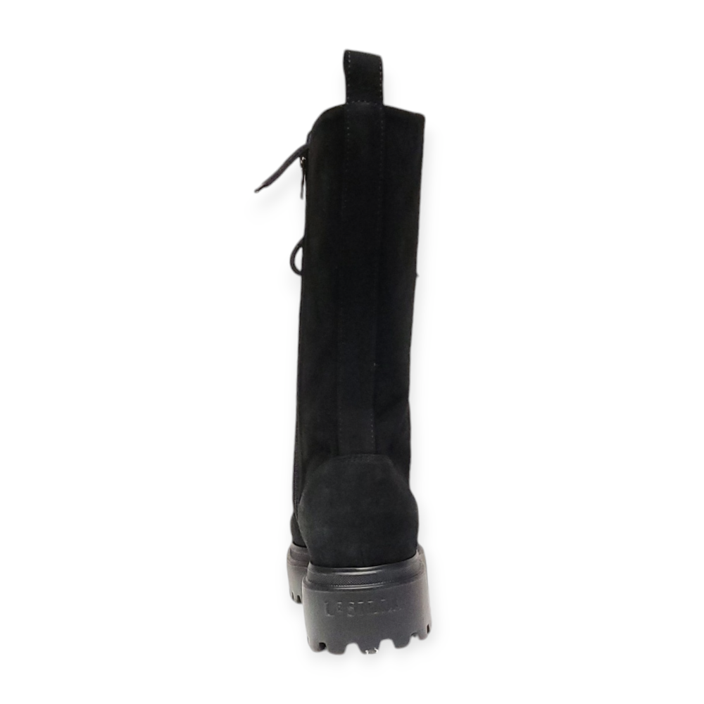 Ghete Ranger negre din piele intoarsa 24W