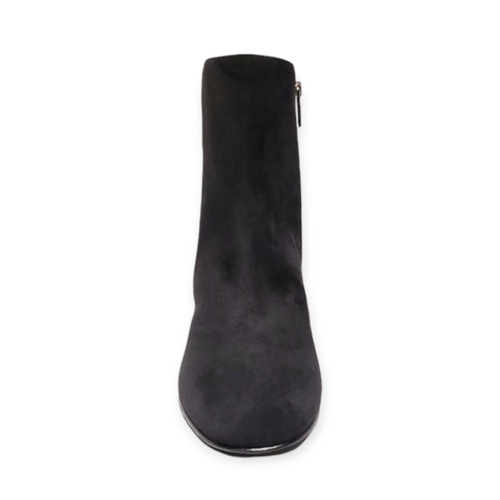 Ghete Eva negre cu toc gros 8 FW24