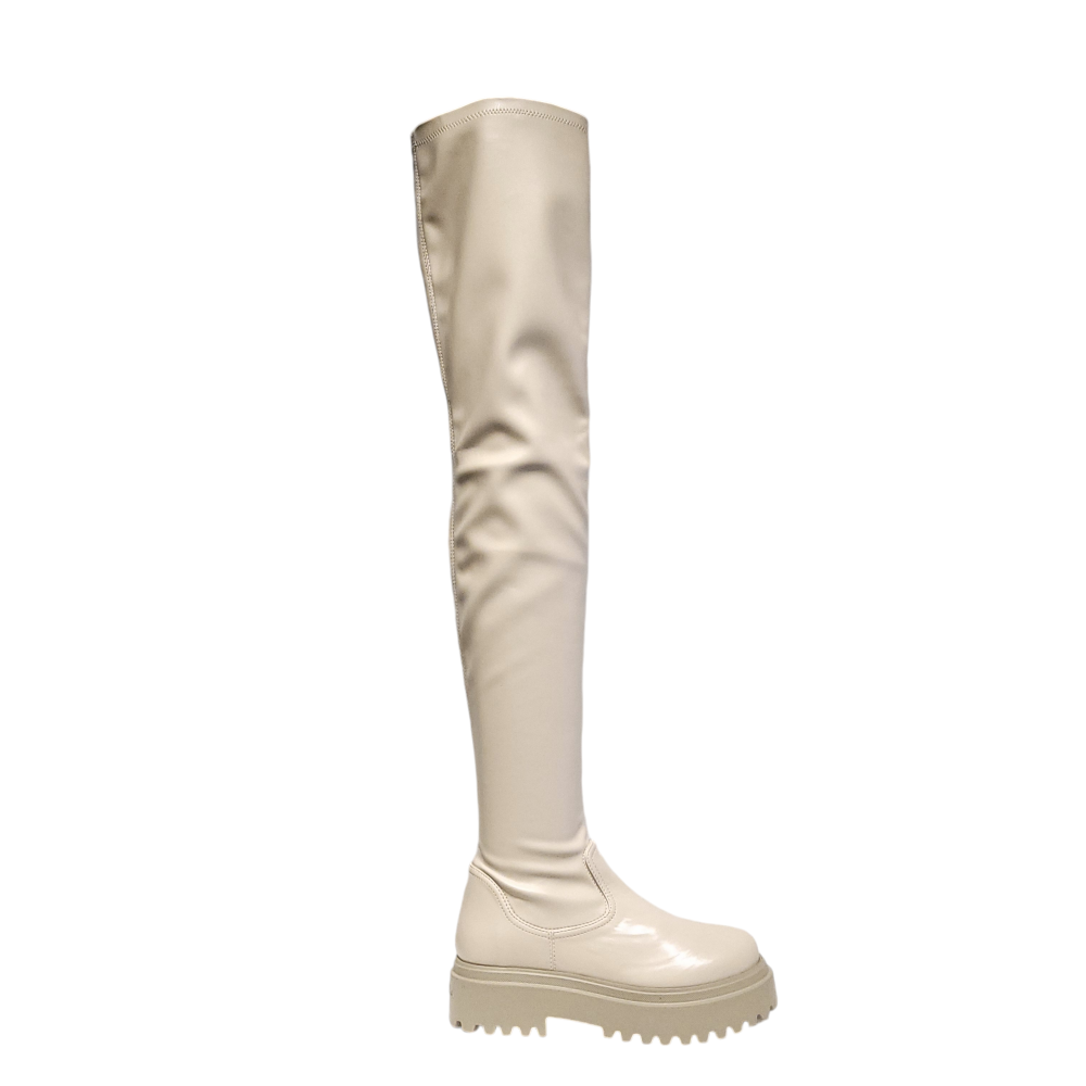 Cizme Ranger crem