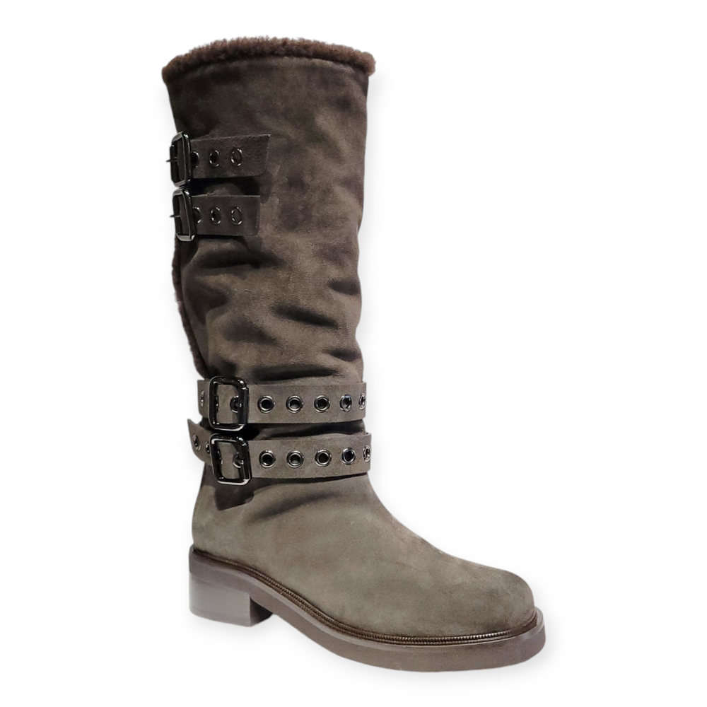 Cizme din piele intoarsa FW24
