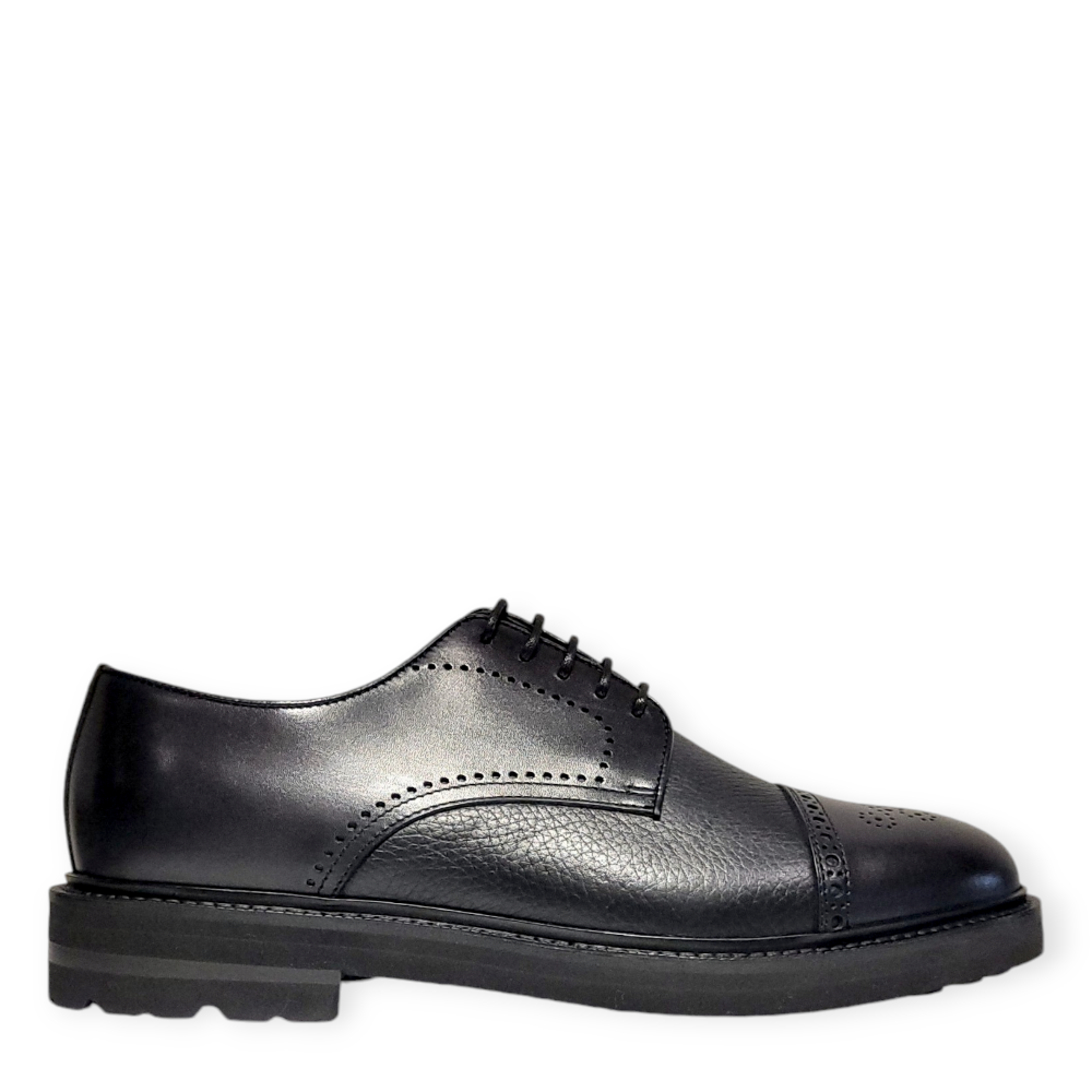 Pantofi Derby bleumarin 82218BV