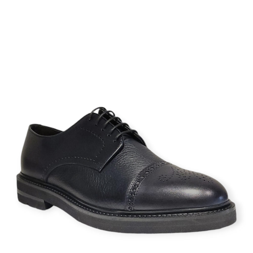 Pantofi Derby bleumarin 82218BV