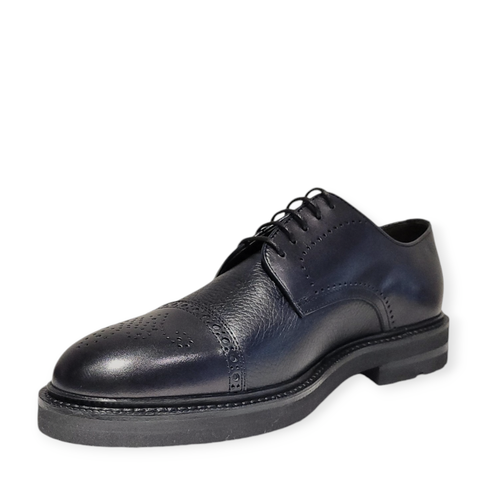 Pantofi Derby bleumarin 82218BV