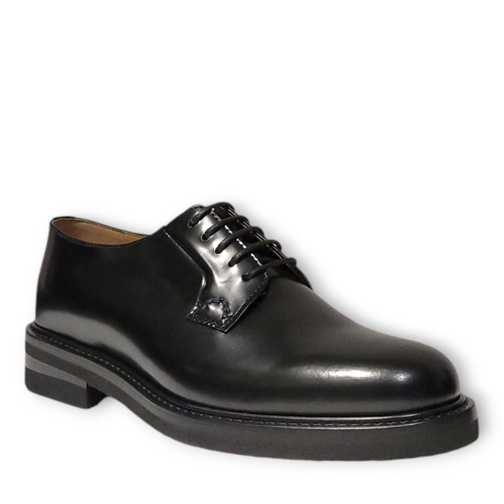 Pantofi derby negri Sandy