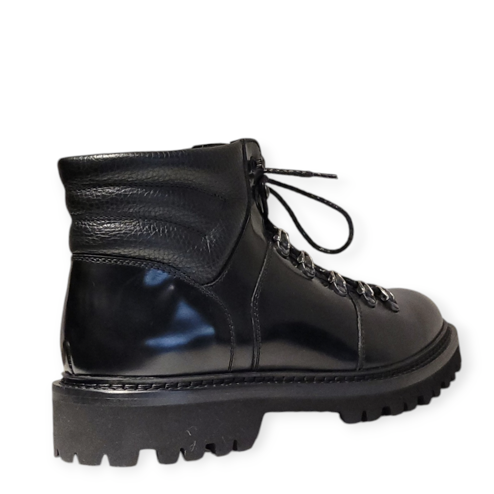 Ghete negre casual U055