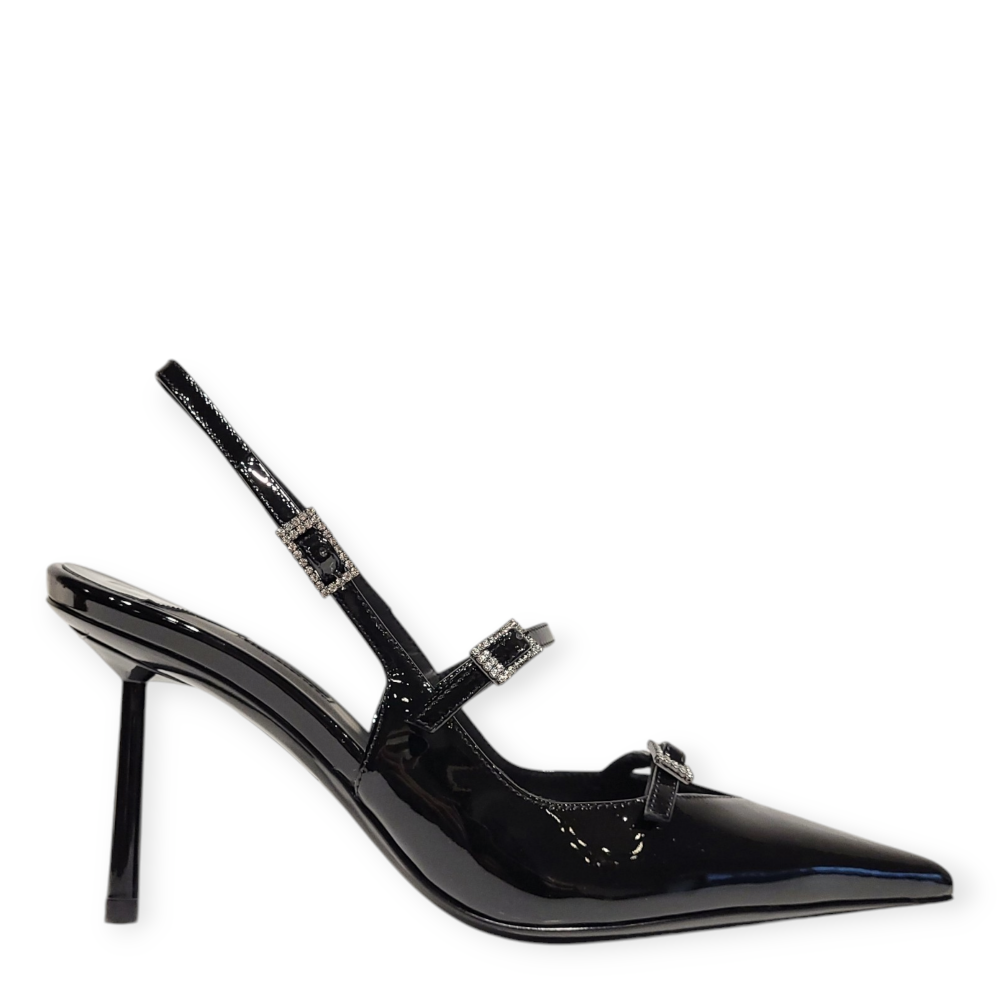 Pantofi slingback Scarlet negri 25