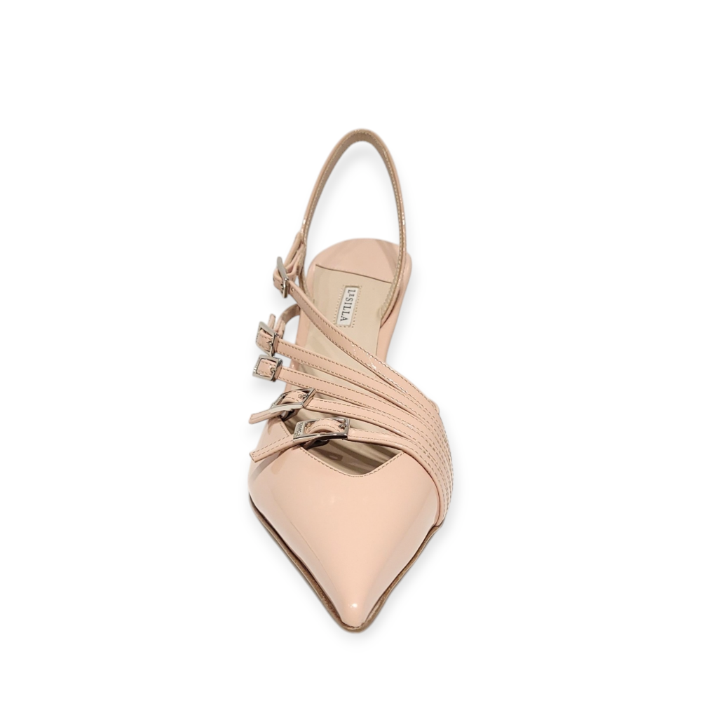 Pantofi slingback Scarlet nude 25