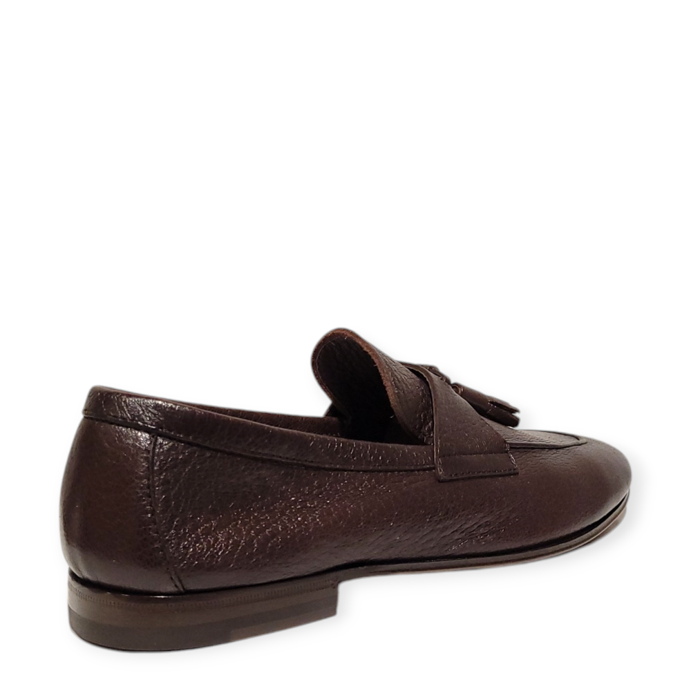 Loafers Ischia maro din piele naturala 105