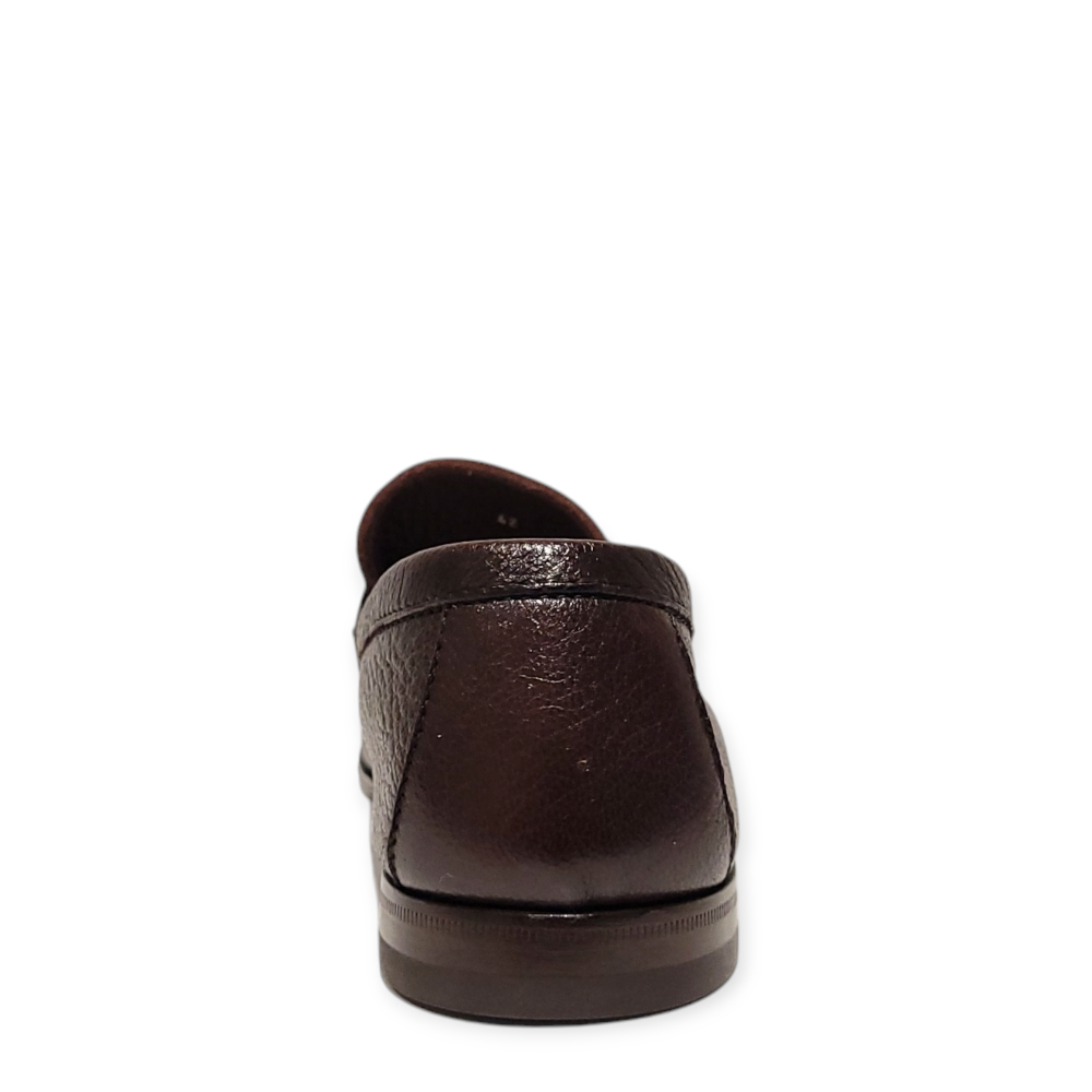 Loafers Ischia maro din piele naturala 105