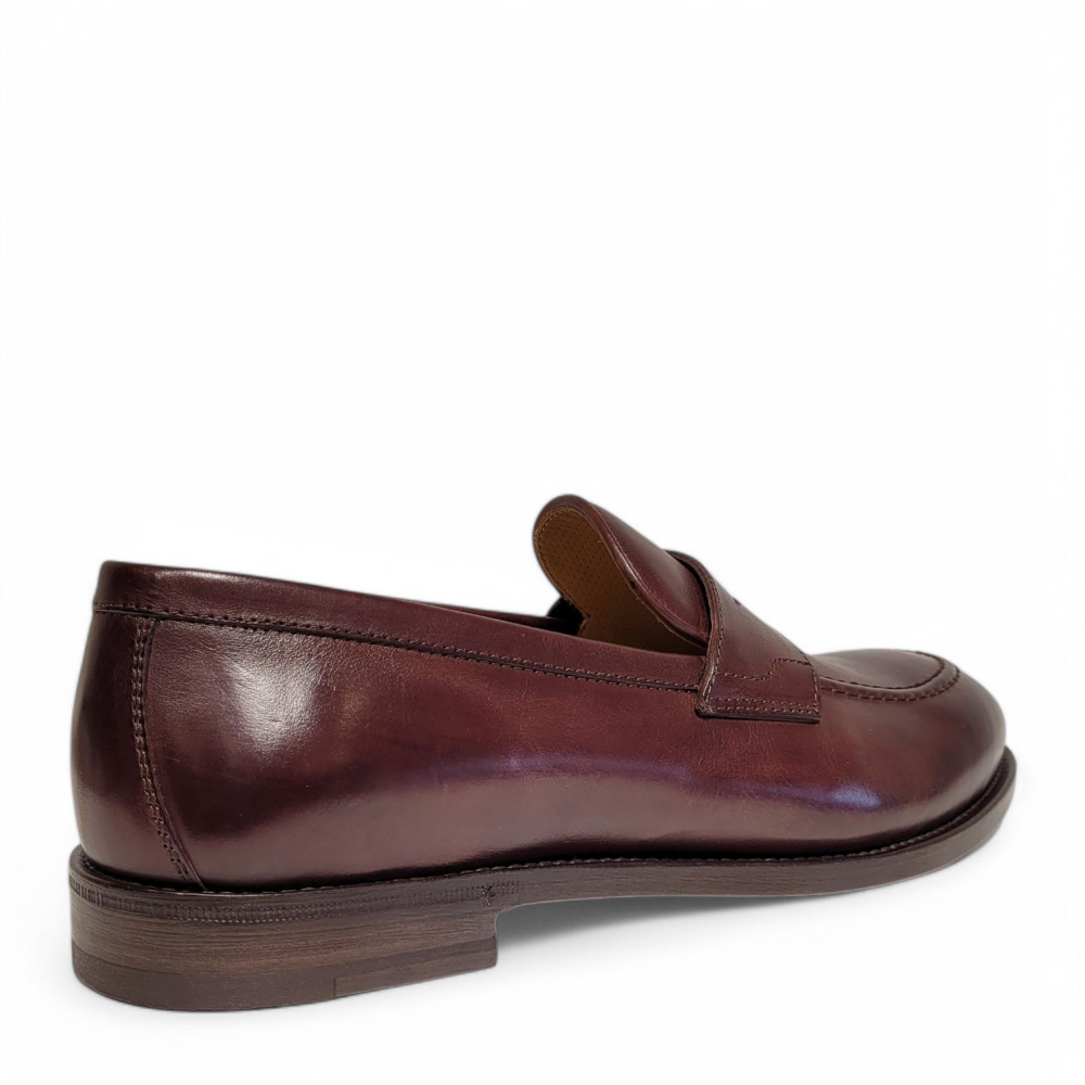 Loafers 75415P maro din piele naturala 105
