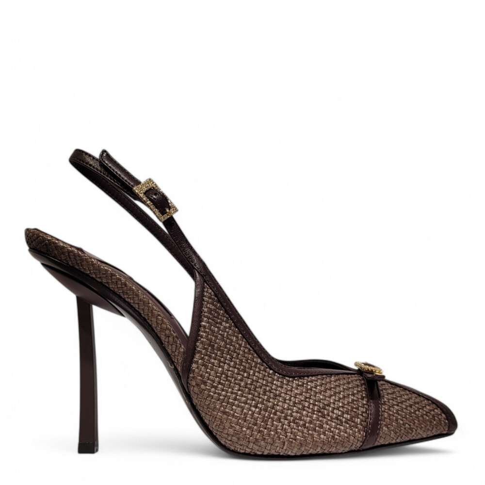 Pantofi Vittoria slingback maro ciocolata 105