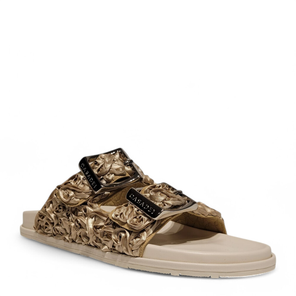 Papuci Birky Suncity auriu 105