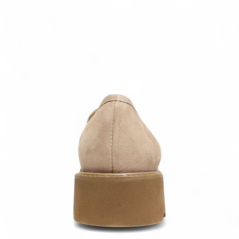 Loafers CC bej cu cristale 105