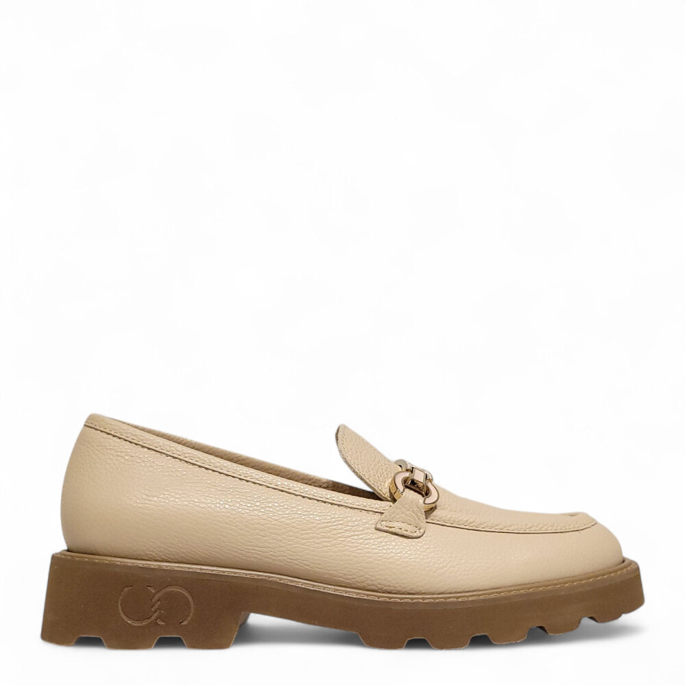 Loafers CC bej din piele naturala 105